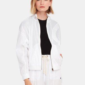 NWT Women's White C-Concept Full-Zip Track Jacket S